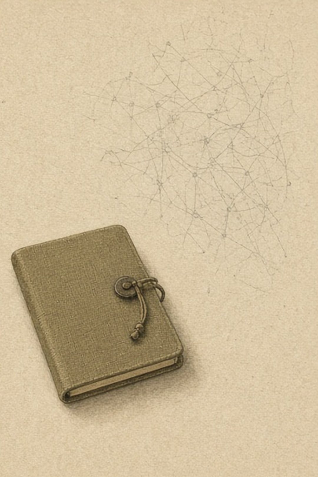 A field pocket separated from a distant web-like habitat diagram